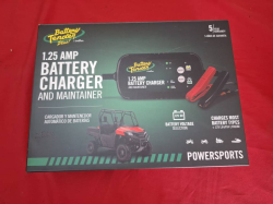 Battery Charger 1.25 AMP brand new never use.