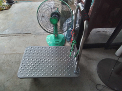 A Portable Metal Trolley