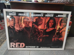 A Red October Film Poster 2010 Framed.66x97 Cm.