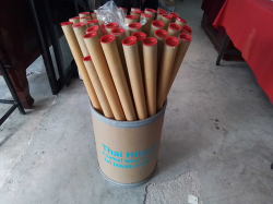 Cardboard tubes designed for pictures with container