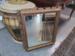 A Gilt Framed Mirror ( A/F) 60x70 Cm.
