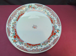 A Large Imari Porcelain Plate. W.39 H.7 Cm.