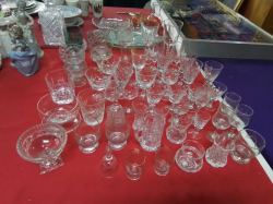 A Large Quantity of Various Glass ware.51 Pieces.