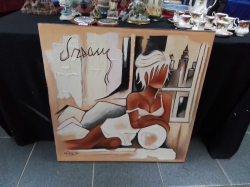 A Lovely Oil Painting of Naked Lady 80x80 Cm.