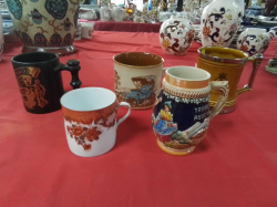 5 Various Mugs.
