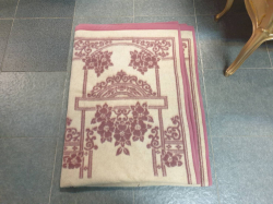 A very expensive 100% Wool  and Cashmere wall hanging/Blanket
Made with natural colour dyes