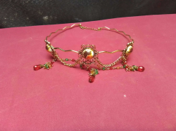 Vintage Style Gothic Rose Choker Ladies Necklace. 