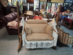 A Lovely Hammock Swing Chair. D.100 W.153 H. 166 Cm. 