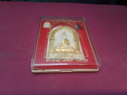 A boxed set of amulets one massive 16x19 Cm.