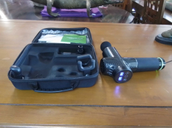 Massage Gun with case and accessories (working)