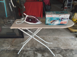 Tefal Electric Iron machine + Iron Board.