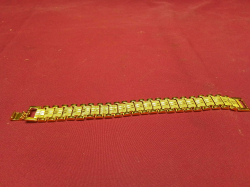 Gold Plated Gents Bracelet. 