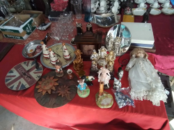 A large Job Lot of Mixed Items, Clocks all Working. 