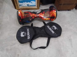 A 2 Wheeled Dindi with Charger and case.