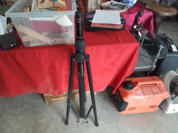 A Large Speaker Stand. H.102 Cm.