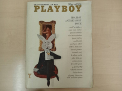 An Antique Playboy Magazine January 1966 Holiday Anniversary Issue