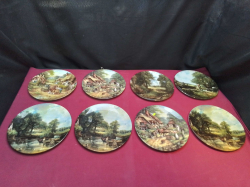 8 Pieces of Collection Wedgwood Plates. W.21 Cm.