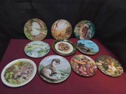 10 Pieces of Collection Wedgwood Plates. W.21 Cm.