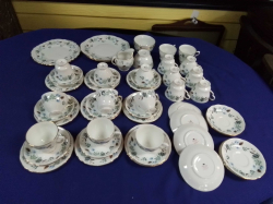 A Part of Colclough Tea set (50 Pieces)