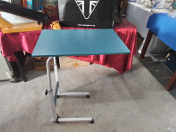 A Small Adjustable Table.  W.40 L.60  H.80 Cm.