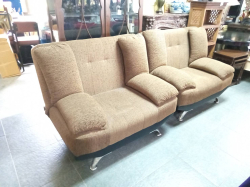 2 Lovely Large Sofa Beds. D.83 L.212 H.85 Cm. 