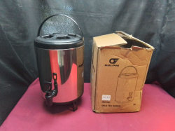 A New Cooler Tank  or Milk Tea Barrel 8 Liter(never use)