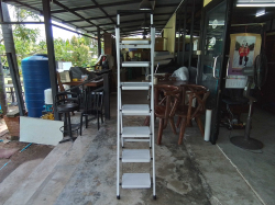 A New 7 Step Ladder with safety lock.