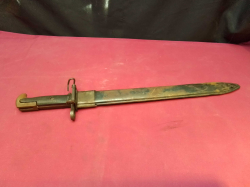 Large US WW2 style dagger with mark. L.52 Cm.