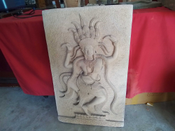 A Sand Stone Carving of an Apsara.50x80 Cm.