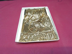 Elegant 'Golden' Ladies Evening Pouch    