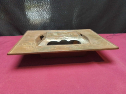 A Large Chinese Incense Burner. W.17 L.25 H.5 Cm.