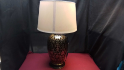 A Large Portuguese Lamp. W.34 H.70 Cm. 