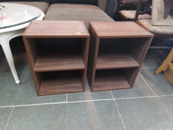 A Pair of Bedside Cabinets.