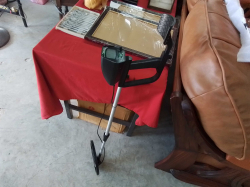 A Metal Detector LCD screen