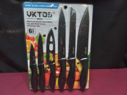 6 High-Grade stainless steel knifes