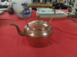 A Small English Copper Kettle.