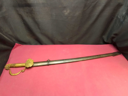 A Japanese Ceremonial Sword. L.91 Cm.