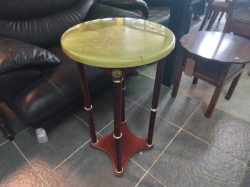 Green Top Table. W.42 H.71Cm. 