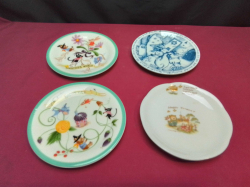 4 Assorted side plates