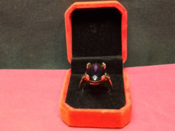 Violet Smaragd Ring