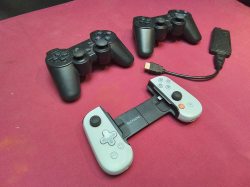 3 Play Station back bones and plug & play games console