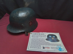 Nazi Hitler Jugent Helmet.