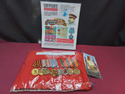 A Large set of Stakin's medals USSR 1945-1985