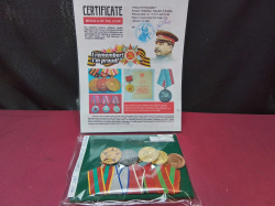 A Medium set of Stalin's Medals 1945-1970