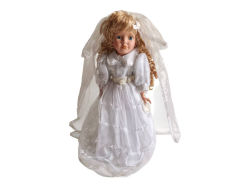 A Wyndham Lane THE BRIDE Porcelain Collectible Doll Bisque 12
