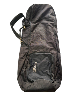 A Titleist travel cover bag