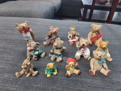 12 Bear Figures.
