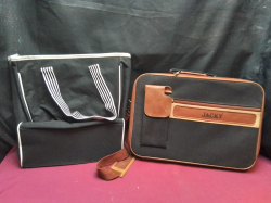 1 Document Bag and 1 Shopping Bag.