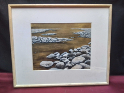 Painting by Award Winning Artist, Sugiyama Kanko, Number 247. 37x44 Cm.