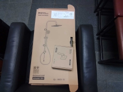 A Moya Plus Stainless 304 rain shower set, model 8003-10, featuring a square rain head and a handheld shower, new never used brand new from shop is 3180 Baht